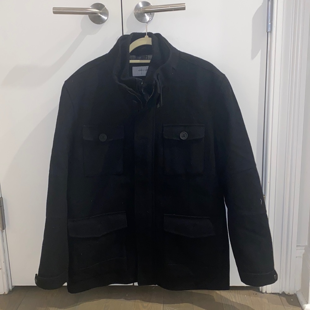 Marc New York Short Black Peacoat - Large